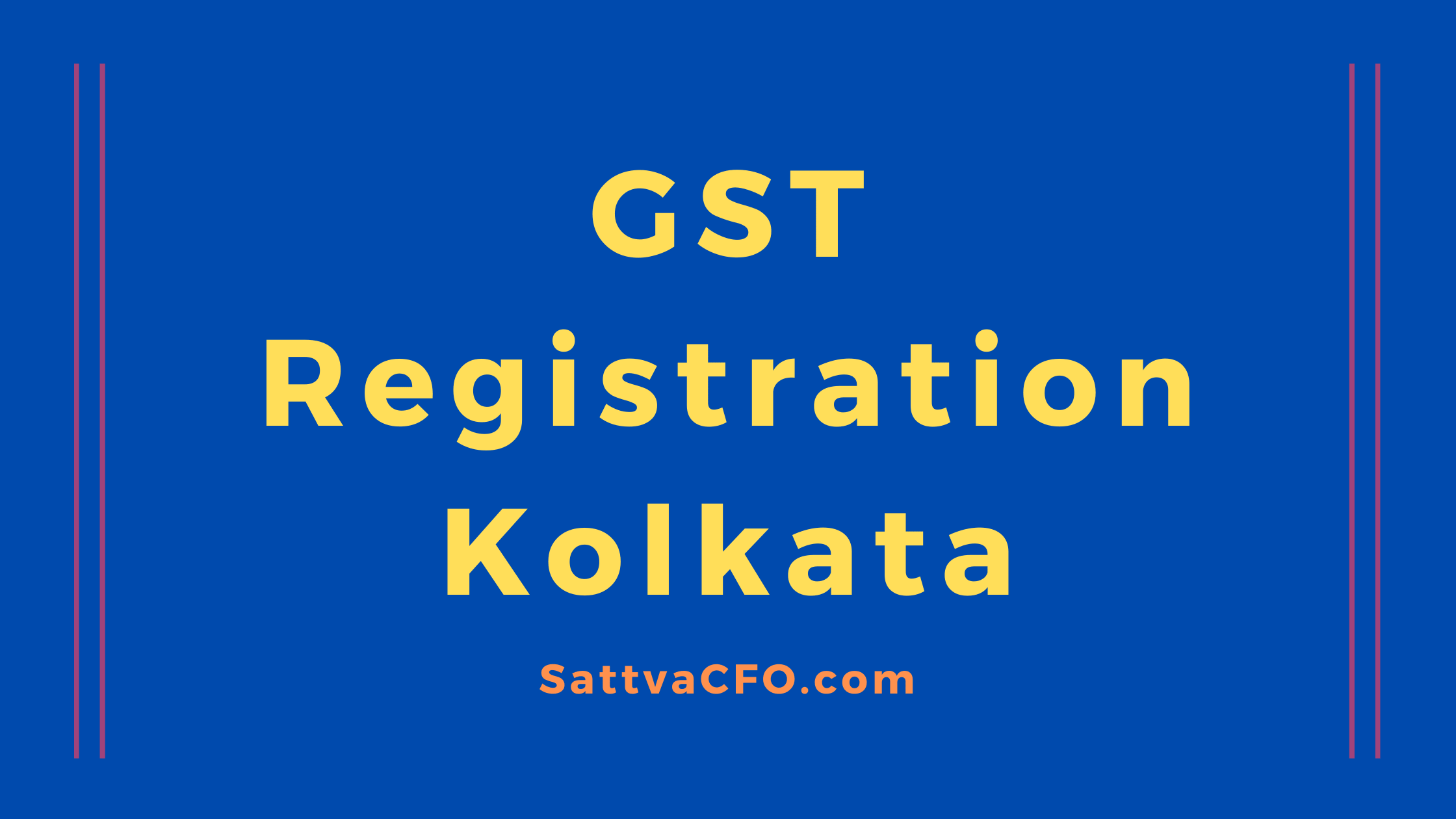 GST registration in Kolkata | GST consultants in Kolkata | SattvaCFO