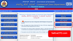 Generate Challan without CTD Reference No