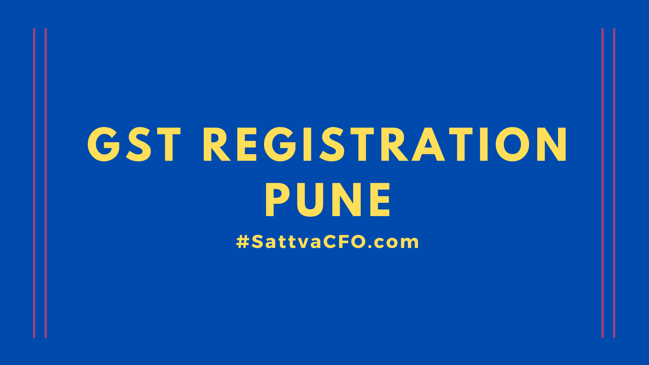 GST Registration in Pune | SattvaCFO