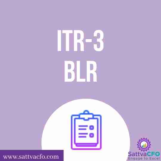 How to file Income Tax Return ITR 3 Form Filing in Bengaluru | SattvaCFO